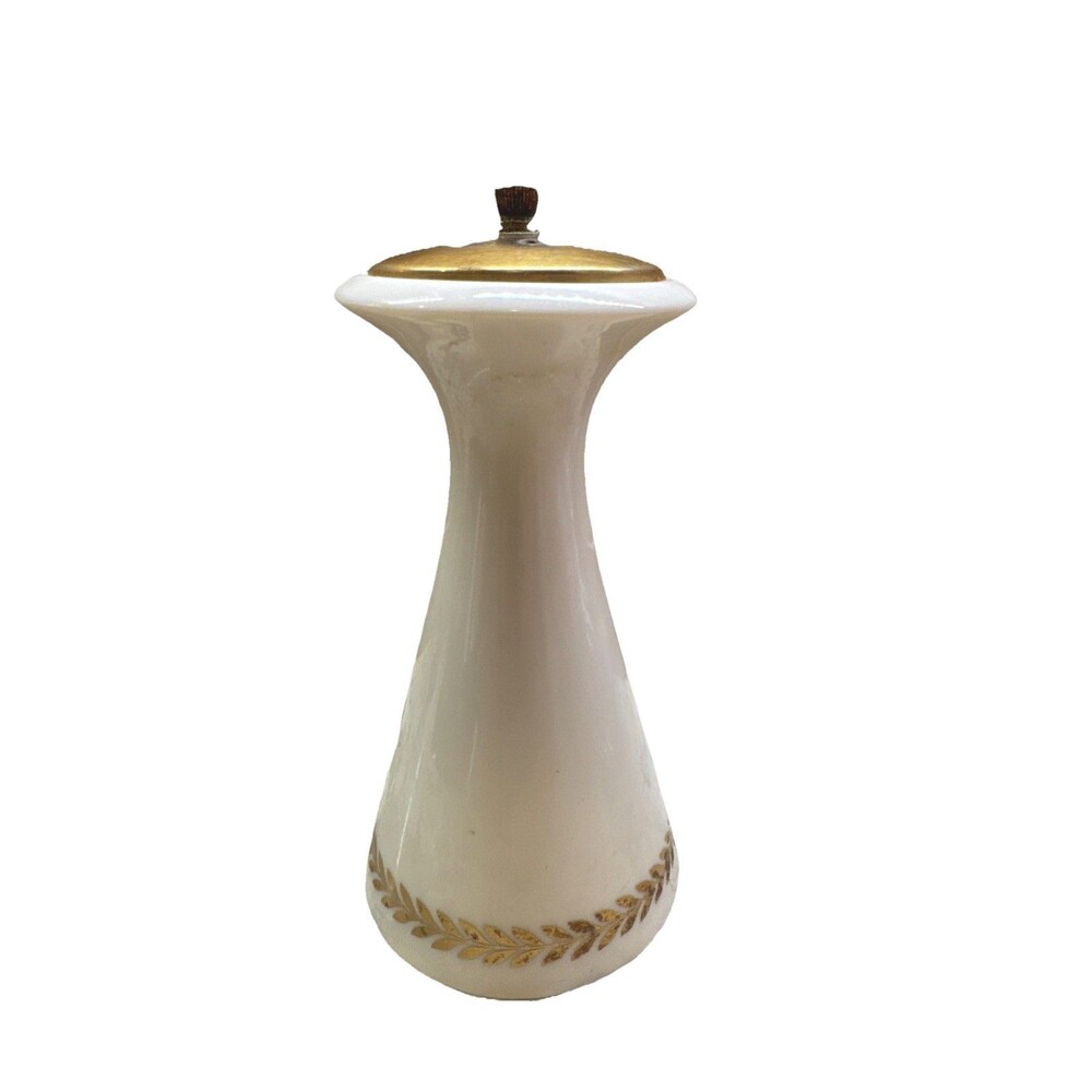 Vintage Lenox Caribbee Salt Shaker-14K Gold Trim